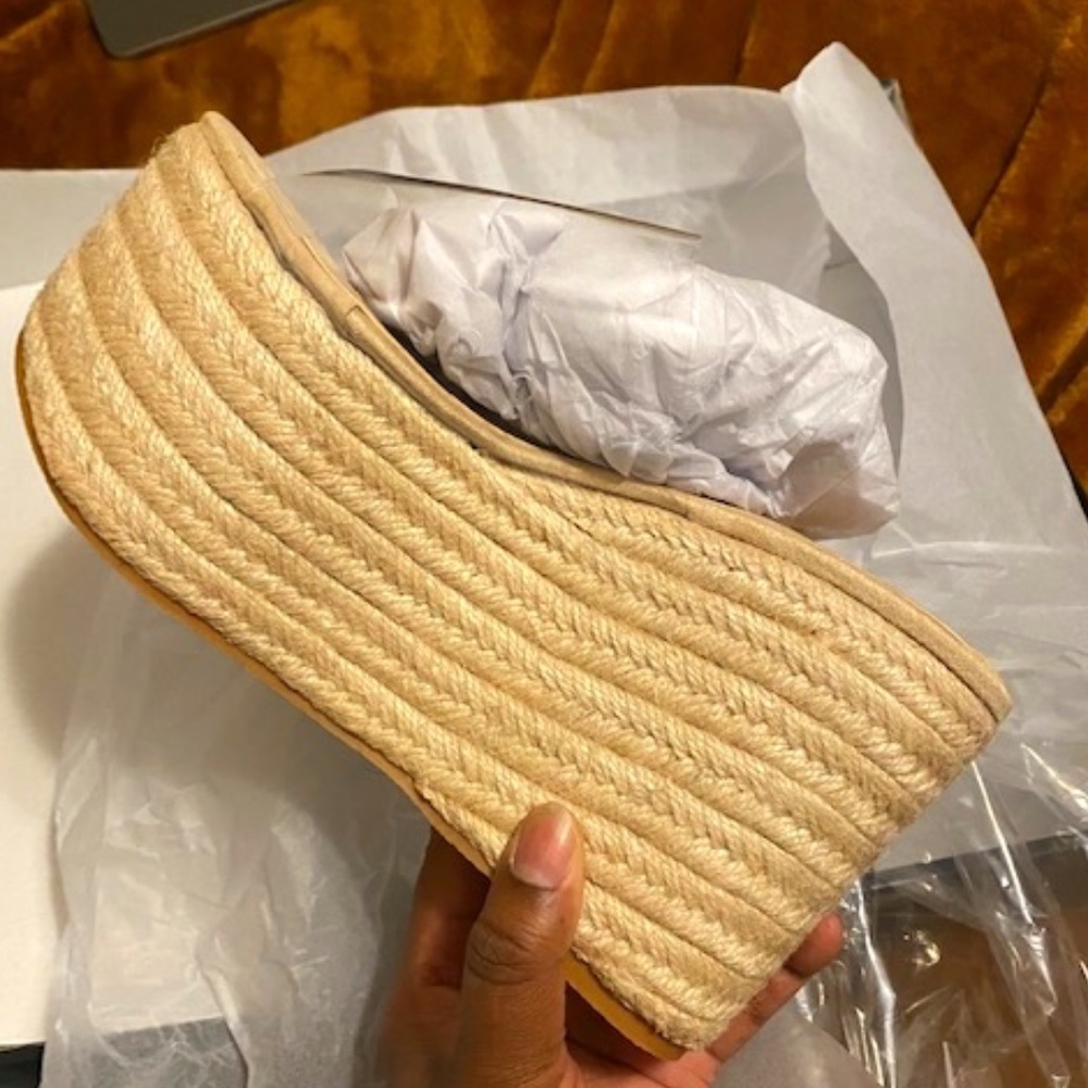 Clear Espadrilles- Fashion Nova
